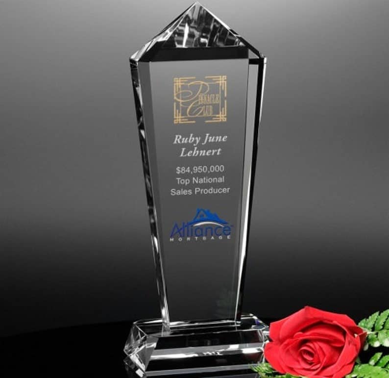 Epic Peak Crystal Award - Crystal Recognition